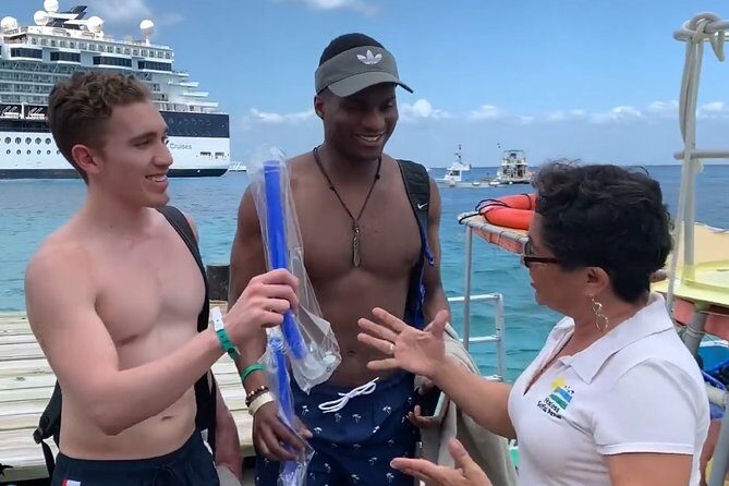 VIP Private Glass Bottom Boat and Snorkeling, 3 Reefs in Cozumel - Getting There: El Cid La Ceiba Is the Shortcut to Reefs