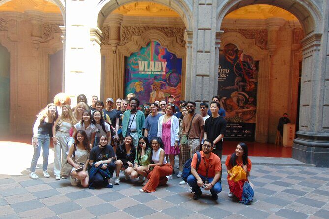 Walking Tour - Impressive murals in Historical Center of Mexico City - Palacio de Bellas Artes: the grand finale for mural lovers