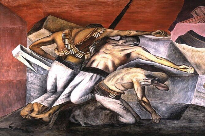 Walking Tour - Impressive murals in Historical Center of Mexico City - San Ildefonso: where La Creación starts the story