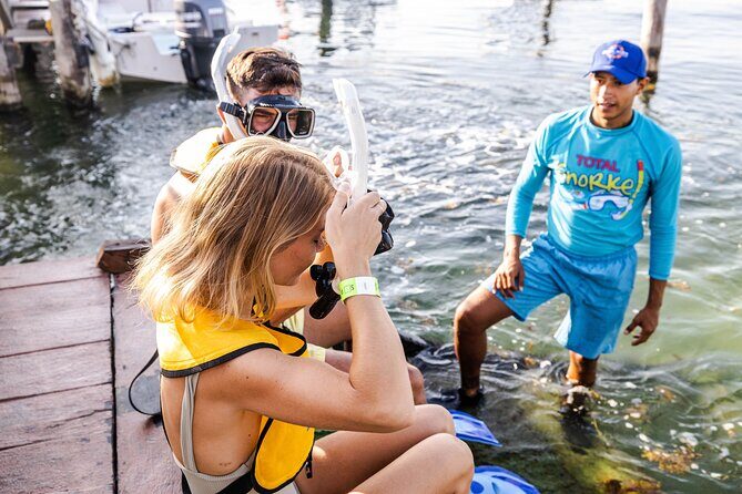 With Turtles, Shipwreck, Cenote, and Reef and Transport Included - Entering The Water Safely: Gear Help, Lesson Options, and Real Crew Support