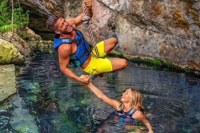 Xel-Ha Park Admission Tickets - River tubing and hammocks: the relaxing core of the day
