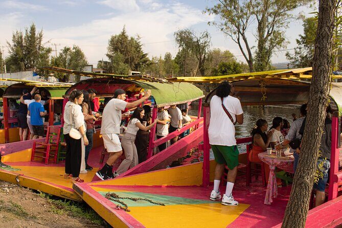 Xochimilco BOAT LIGHT PARTY WITH 1 DRINK AND 4 TAQUITOES + 18 - Unlimited Drinks, Tequila to Micheladas: How the Party Package Works