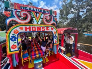Xochimilco & Colonial Coyoacan Trip - Panoramic City Hits: Poliforum, Plaza de Toros, Insurgentes, and UNAM