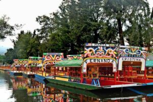 XOCHIMILCO & COYOACAN (Private) - The boat ride at Xochimilco: your one hour on the canals