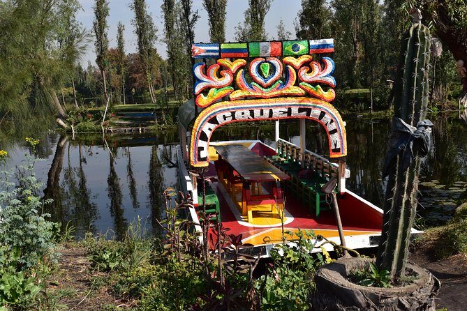 Xochimilco & Coyoacán Private Tour: Canals, Markets & Local Food - UNAM Central Library murals in 40 minutes