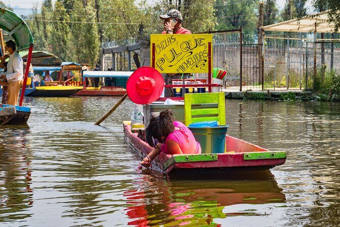 Xochimilco Floating Adventure - Small Groups - Guides Make It: Rodrigo, Omar, Gabriel, and Jorge in Action