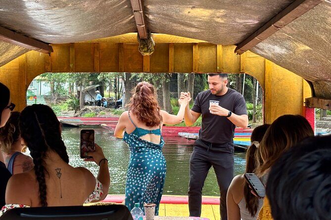 Xochimilco International boat party with open bar and tacos - What You’ll Actually Do on the Boat (So You Can Choose Your Mood)