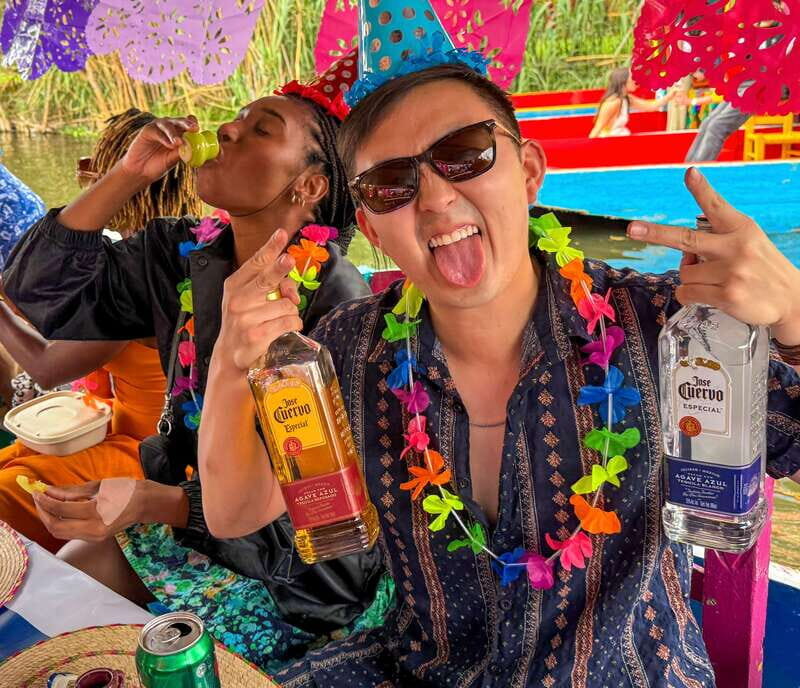 Xochimilco: Tequila tasting (unlimited) and cultural party on a boat - Mezcal and Pulque: The Two Sips That Broaden the Night