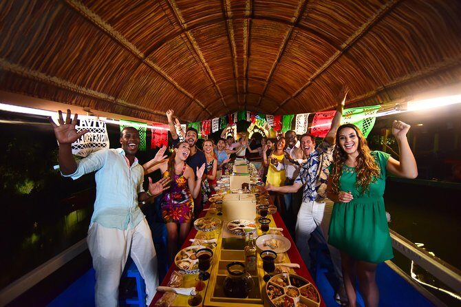 Xoximilco Ticket: Boat Fiesta, Traditional Tasting & Tequila Bar - Boarding the Trajinera and Finding Your Best Seat