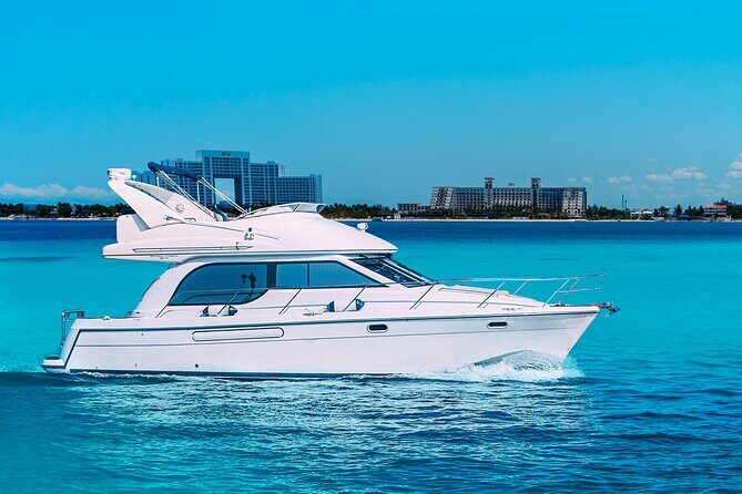 Yacht Meridian 40FT Best Private Rental in Cancun - Duration choices: pick the right length for your itinerary