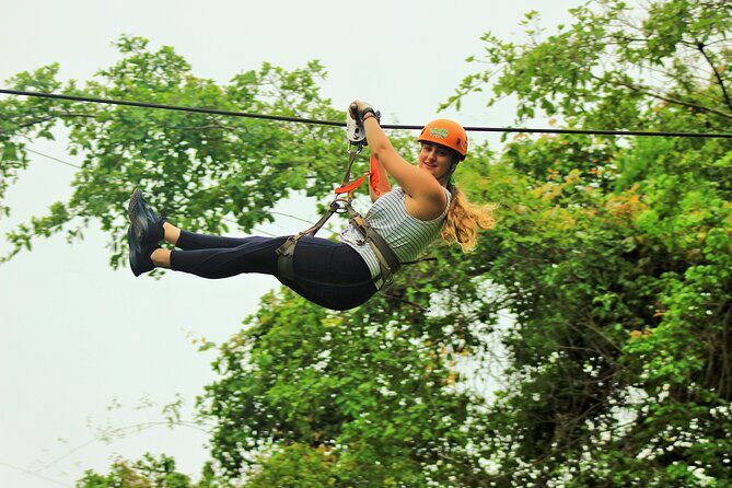 Zip Line for Cruise Ship Passengers, Puerto Vallarta Jungle Adventure - The Ride to the Park: Mountain Views and a Real Change of Scene