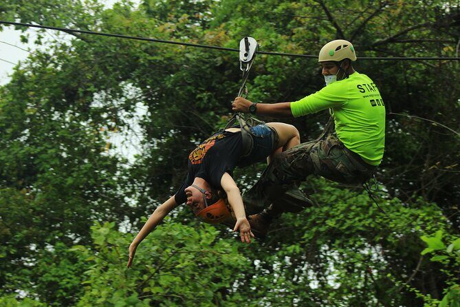 Zip Line for Cruise Ship Passengers, Puerto Vallarta Jungle Adventure - Safety Gear, Bilingual Guides, and the Course Reality Check