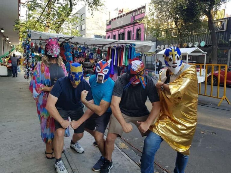 ⭐️Design your Lucha Libre Masks and Let’s to the Live Show!! - From Roma Norte Corner to the Mask-Making Table